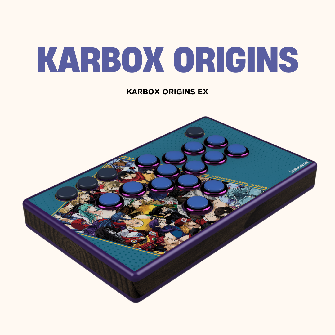 KARBOX ORIGINS - HITBOX WOOD ARCADE CONTROLLER