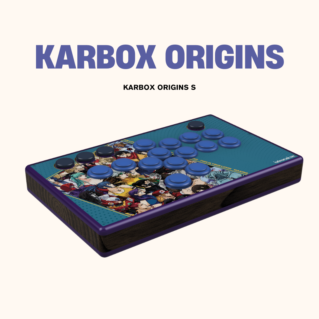 KARBOX ORIGINS - HITBOX WOOD ARCADE CONTROLLER